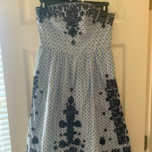 Embroidered Anthropologie Dress